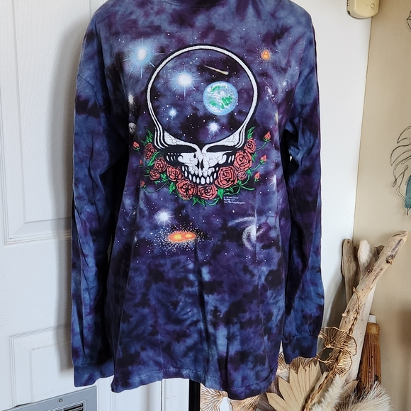 Vintage Grateful Dead 1997  cotton pullover long sleeve celestial print RARE - Picture 4 of 11